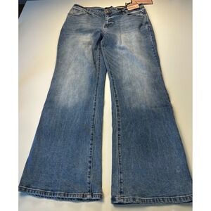 BCBGeneration Low‎ Rise Baggy Flare Jeans Women's Size 13/31 Denim
